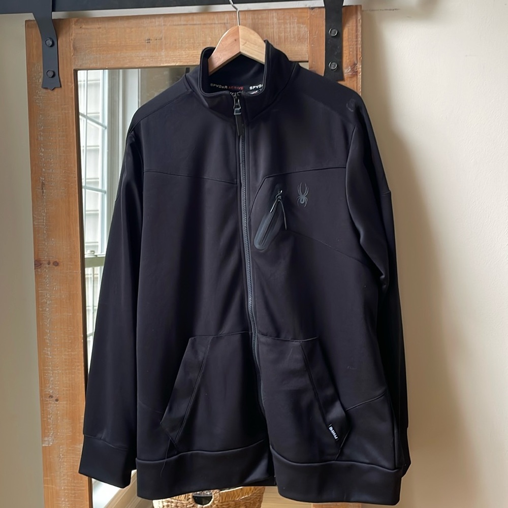 Spyder Active Full Zip Performance Sweatshirt Size XL
